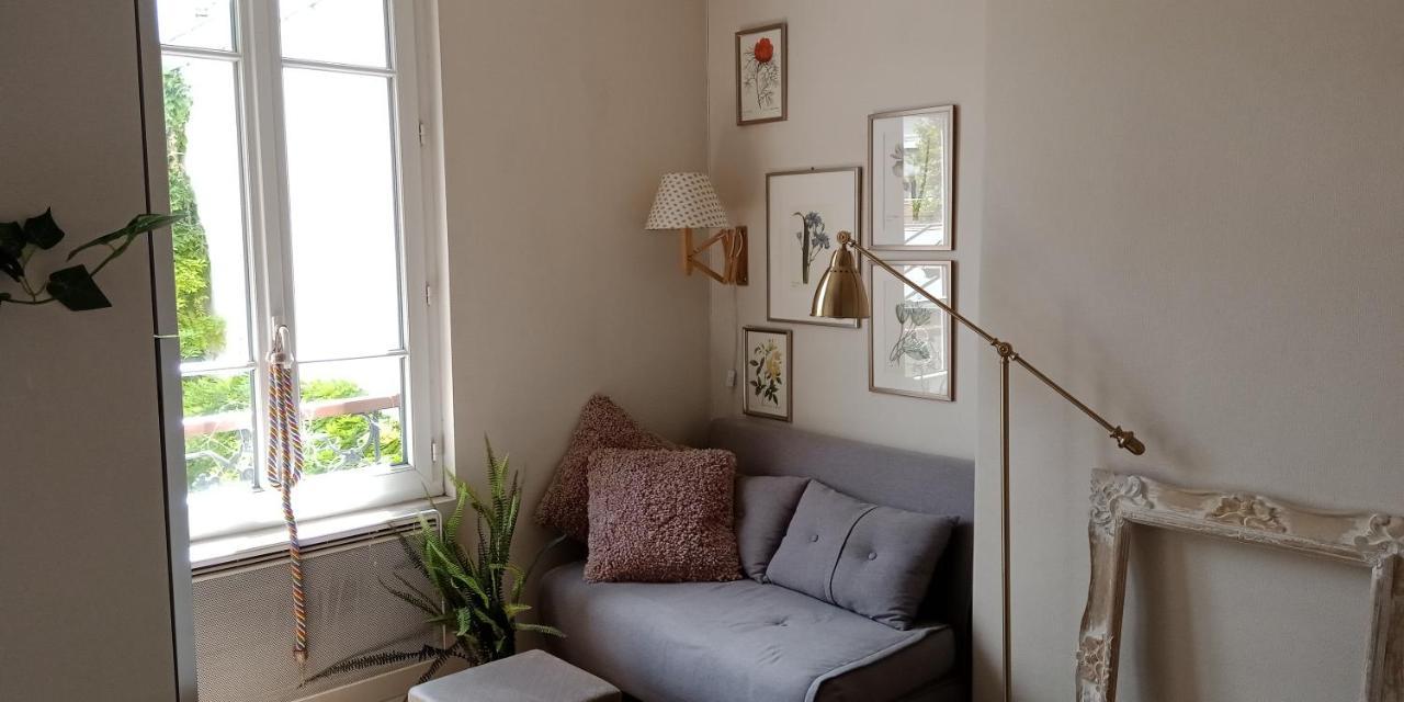 Paris Authentic House Small, Bright And Calm Studio Eksteriør billede