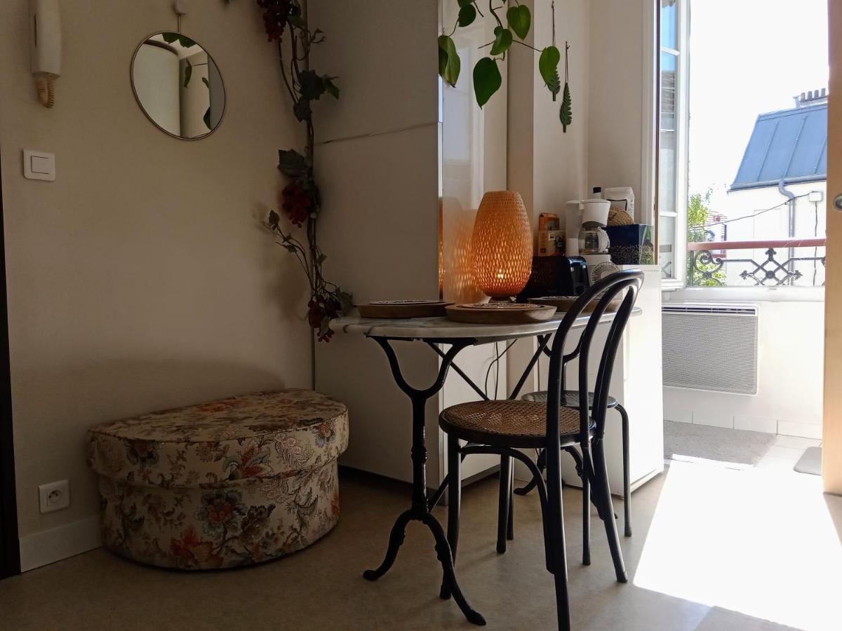 Paris Authentic House Small, Bright And Calm Studio Eksteriør billede
