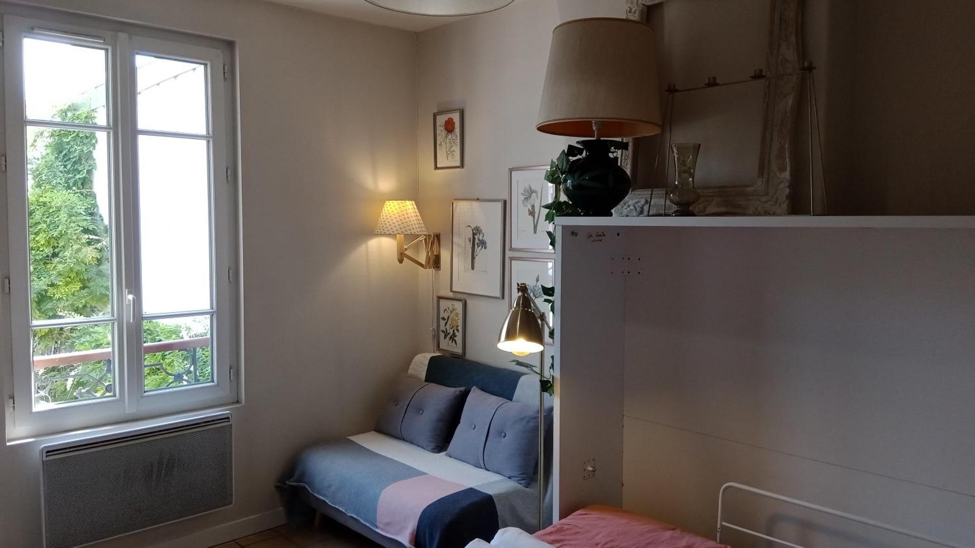 Paris Authentic House Small, Bright And Calm Studio Værelse billede